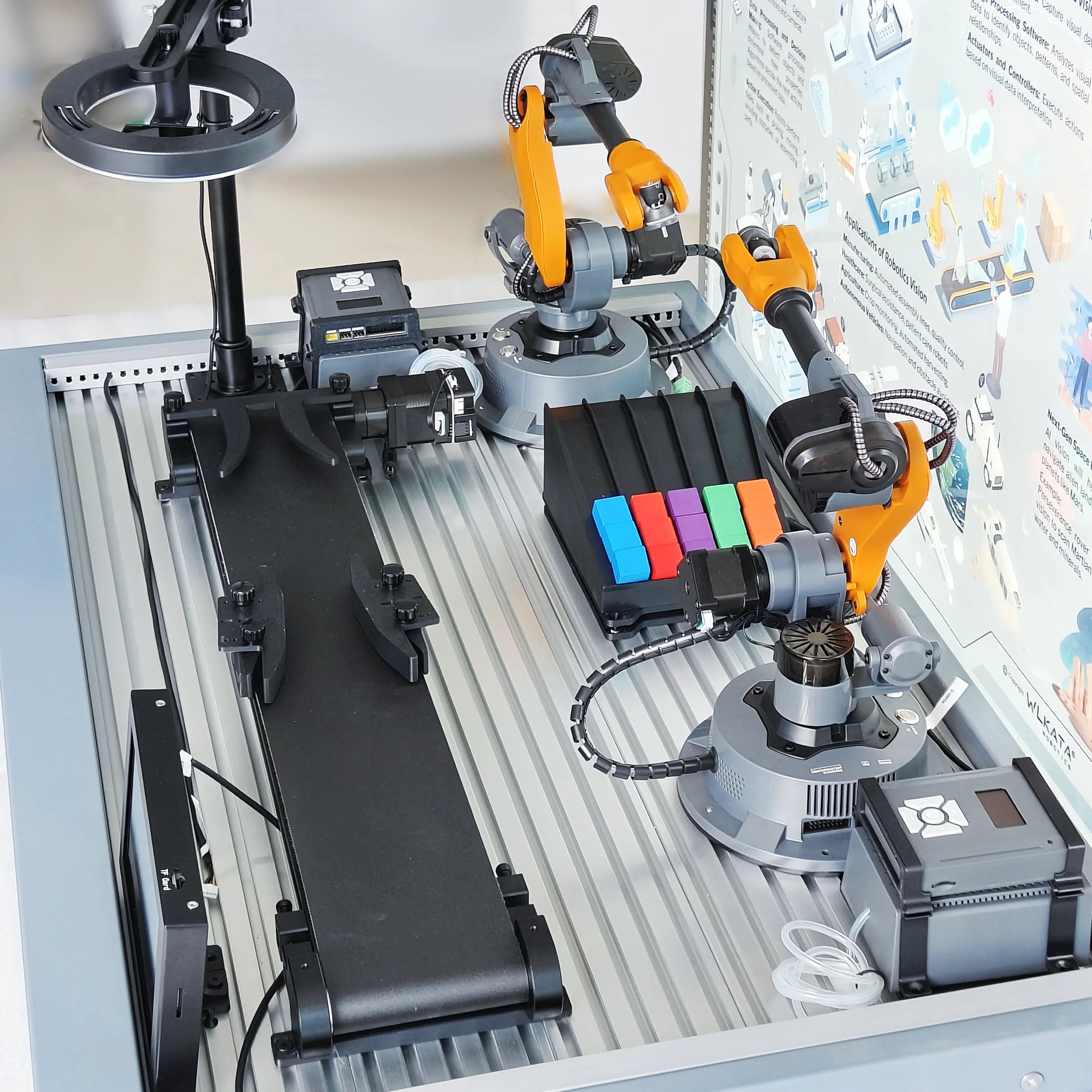 AI Automatic Sorting Cell (Mirobot)| Touch Screen