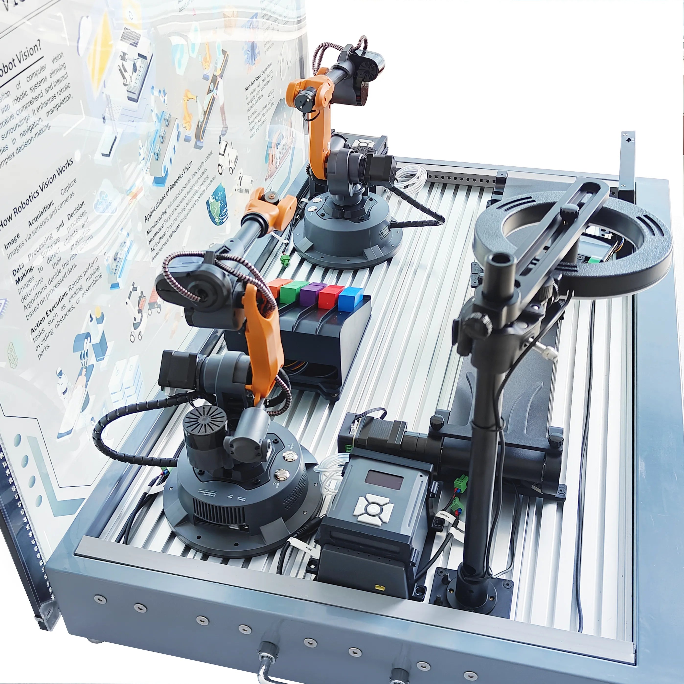 AI Automatic Sorting Cell (Mirobot)| Touch Screen