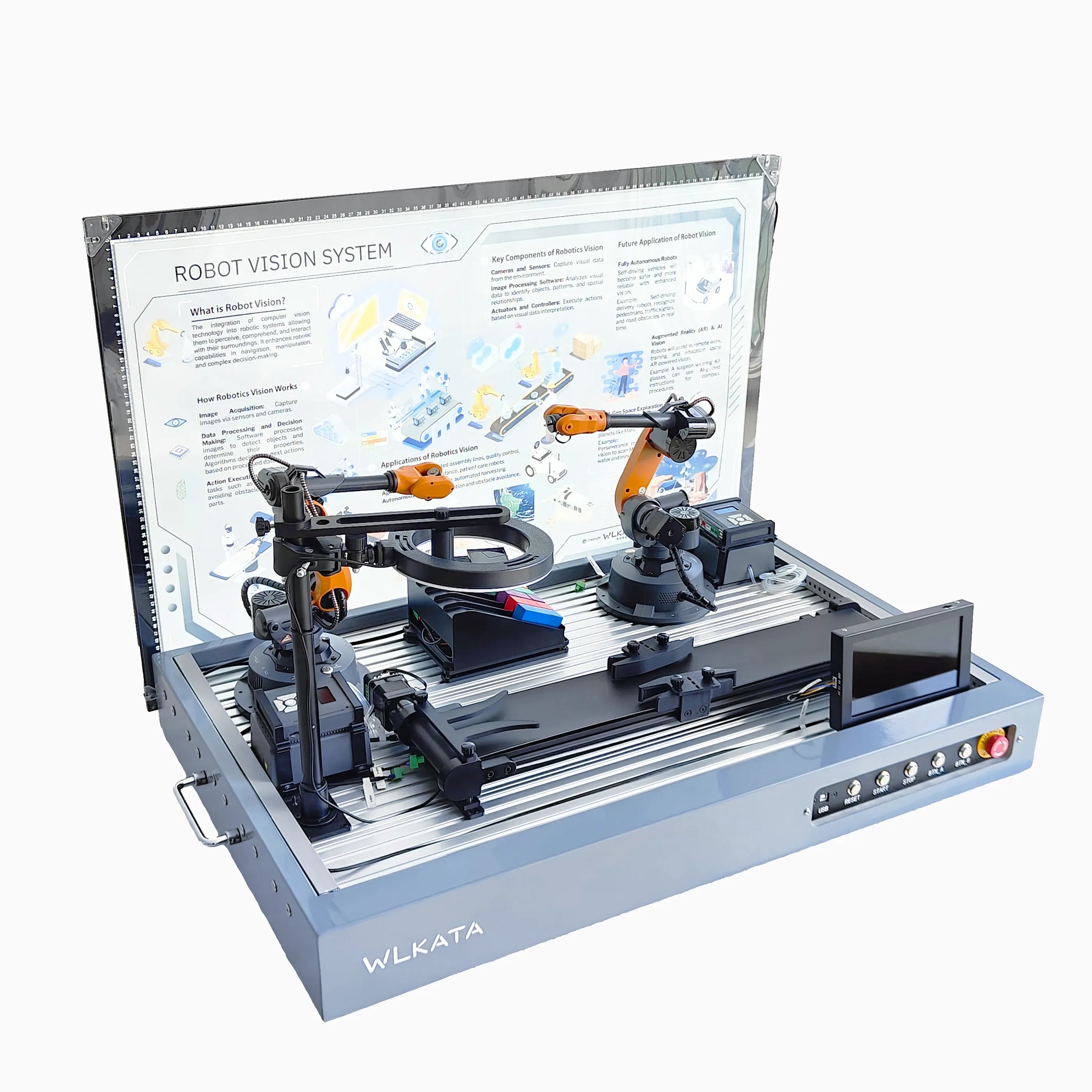 AI Automatic Sorting Cell (Mirobot)| Touch Screen