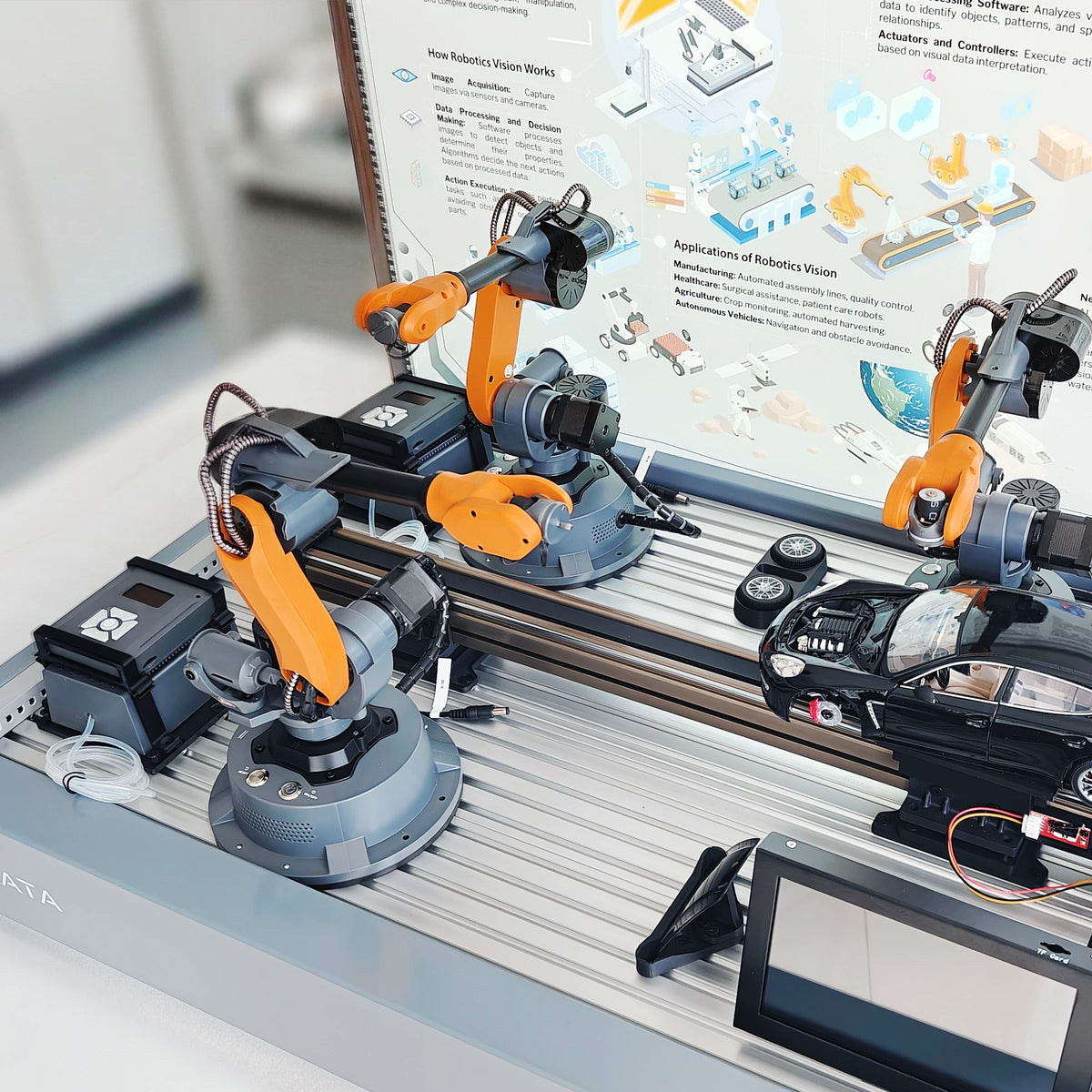 Auto Mobile Sorting Activity Programmable Automatic Sorting Robotics Competition Production Line ...