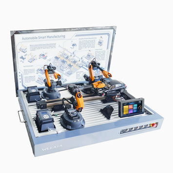 Automobile Assembly Cell (Mirobot) |Car Manufacturing Training Solution| Touch Screen