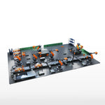 Automotive Manufacturing Line  (AGV Rover & Mirobot)