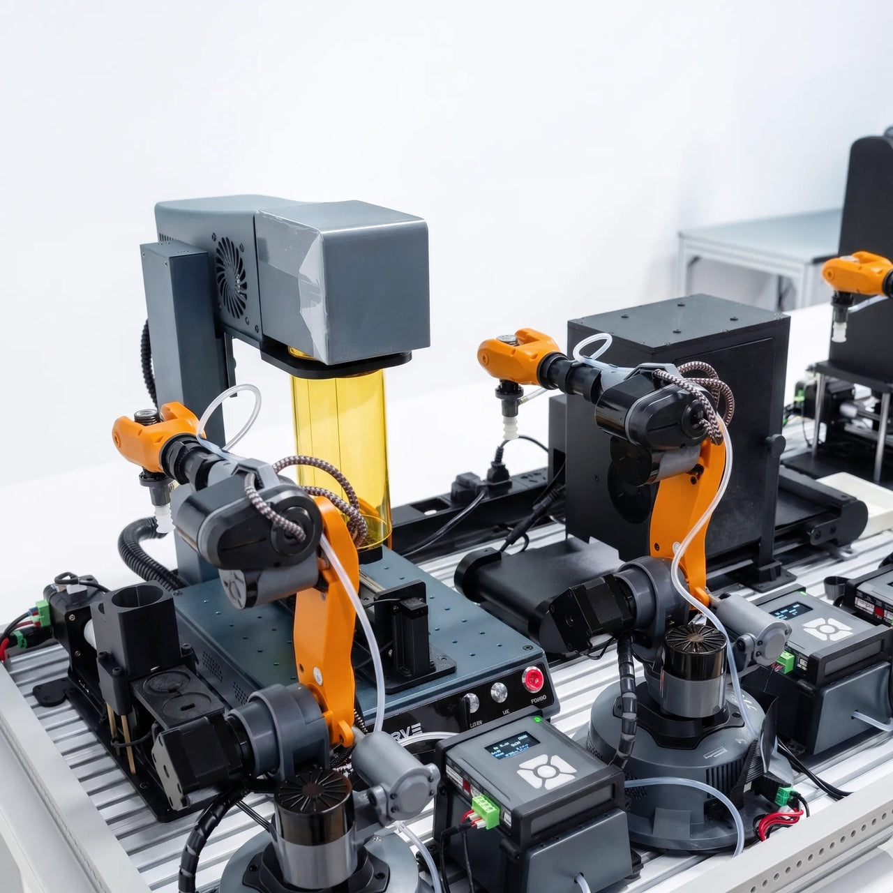 Engraved Souvenirs Manufacturing Line  (MT4 & Mirobot)