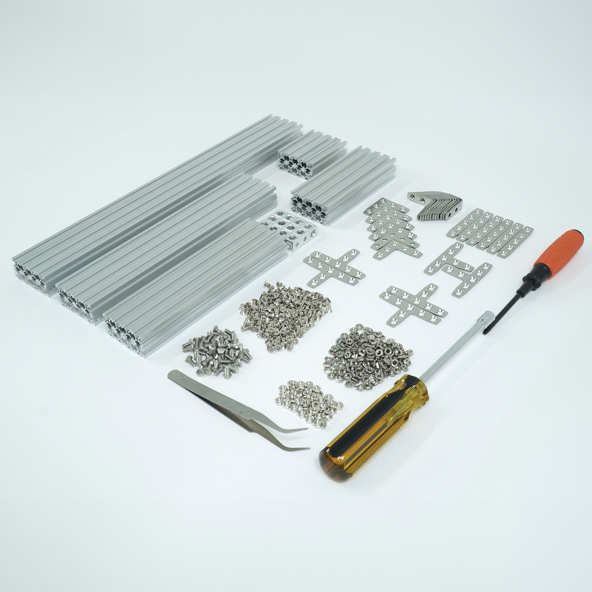 Mini T-slot Starter Set | Aluminum profiles 8x8mm 10x10mm 15x15mm - XFactory Add-on
