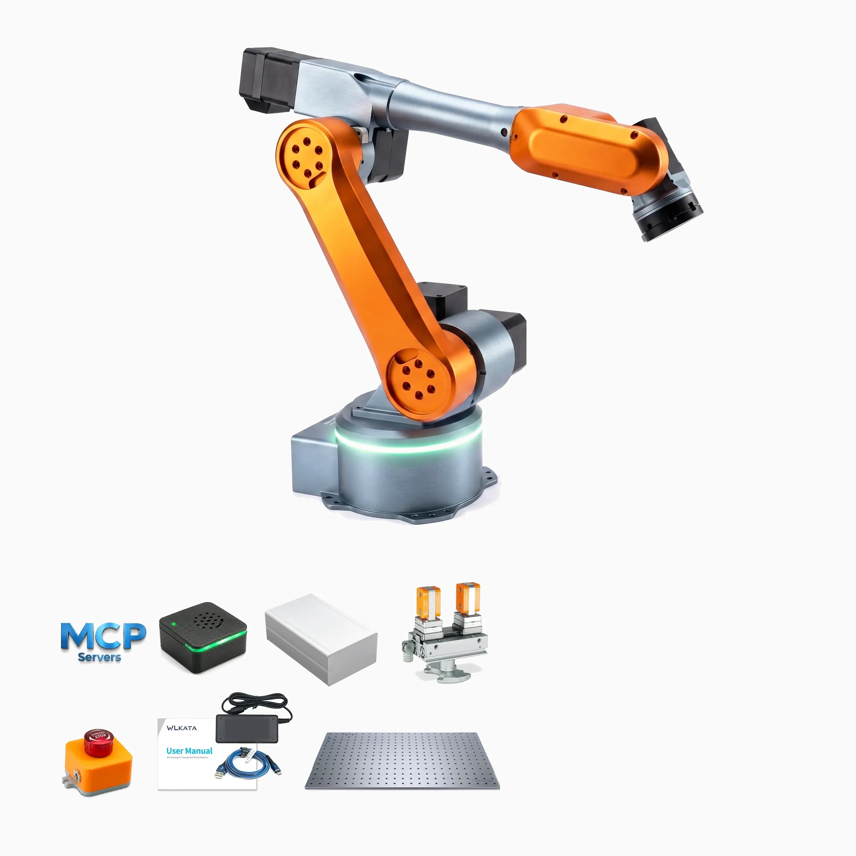 WLKATA MiroMAX Core Kit - 6-Axis Industrial Grade Robotic Arm, PLC ROS2 MATLAB Voice Control