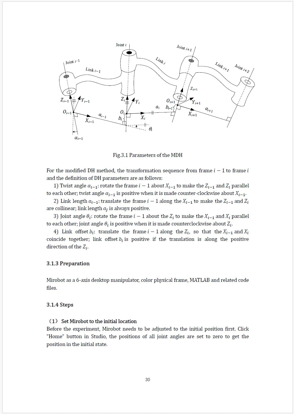 University Textbook - Robotics Planning, Control and Innovation - Mirobot MATLAB Digital Textbook with Resources Code