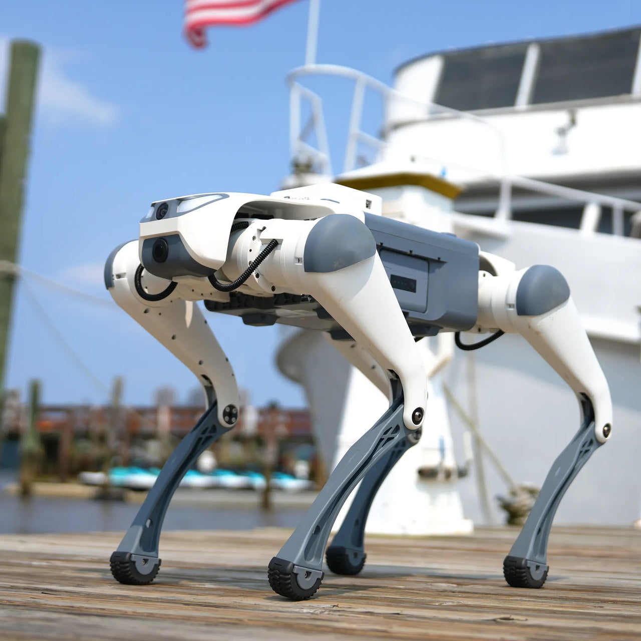 WLKATA March X Pro LiDAR Kit - Robotic Dog - Quadruped Robot, Sim2Real Depth Camera LiDAR SDK AI