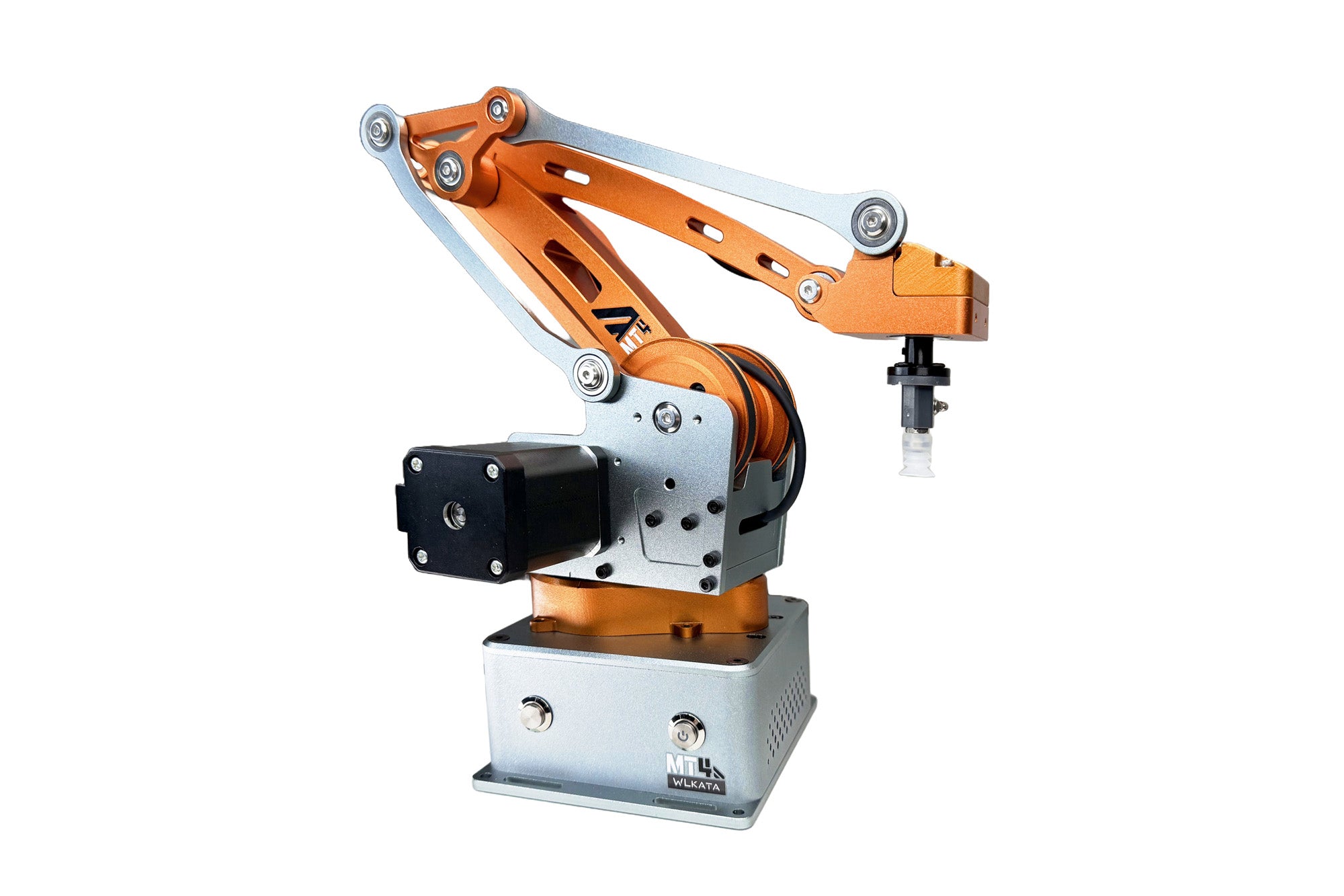WLKATA MT4 Edu Kit | 0.1mm Metal 4 Axis Robotic Arm, ROS2 Arduino, Rebuildable