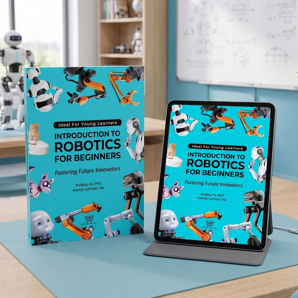 Textbook - Illustrated Introduction to Robotics for Beginners | Hardcopy + Digital Copy | All Ages